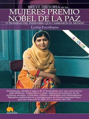 cover image of Breve historia de las mujeres premio Nobel de la Paz